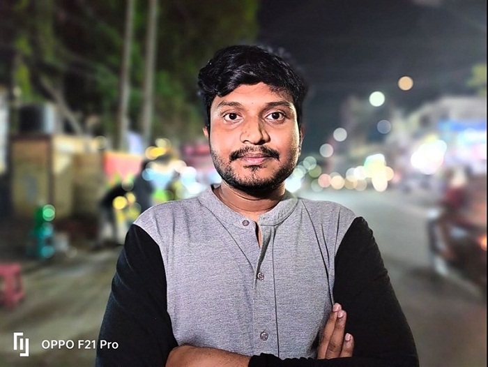 Hình ảnh chụp từ camera chính OPPO F21 Pro trong điều kiện thiếu sáng