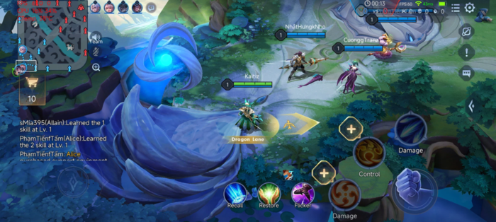 Ở mức đồ họa cao nhất, Redmi K50 Gaming có thể dễ dàng đạt được 60 FPS