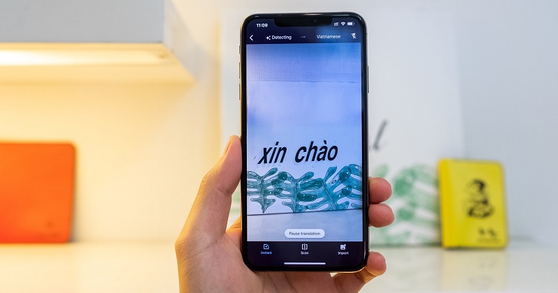dịch tiếng Anh sang tiếng Việt bằng camera