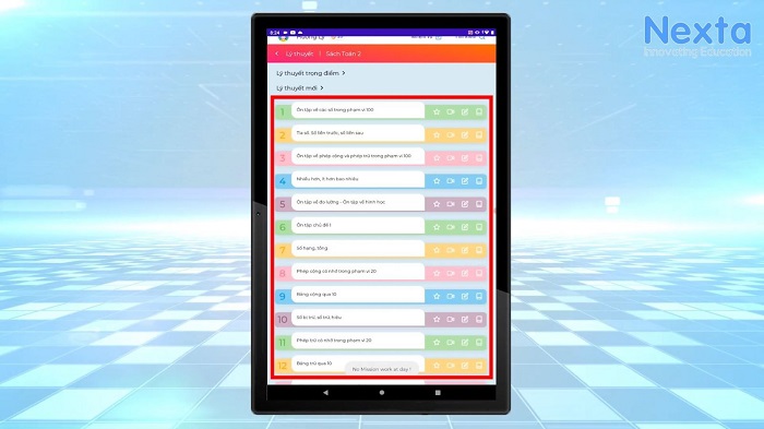 hướng dẫn sử dụng Nexta Smart Study 1.0