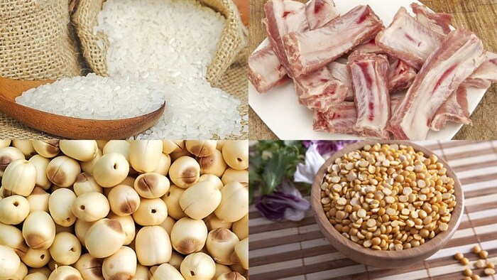 Nguyên liệu cho món ăn