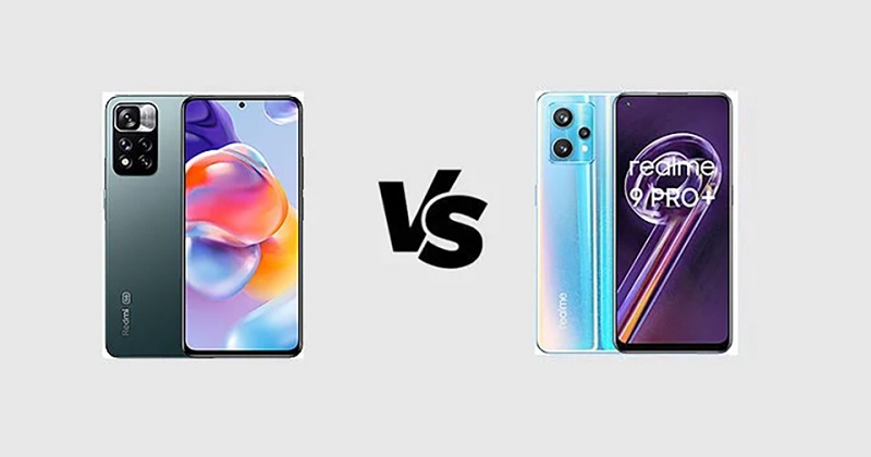 Nên mua Realme 9 Pro+ hay Xiaomi Redmi Note 11 Pro+