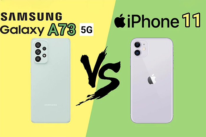 Nên mua Apple iPhone 11 hay Samsung Galaxy A73 5G?