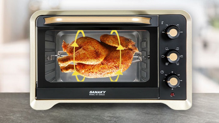 Nướng thịt gà bằng lò nướng