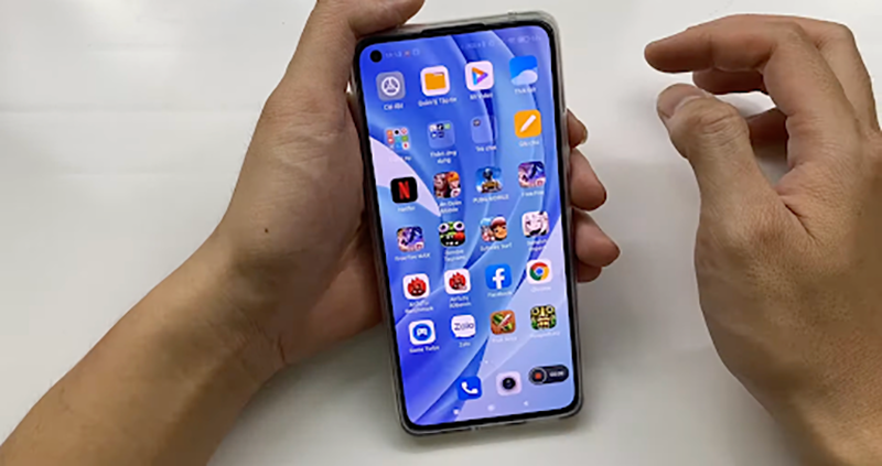 xuất hiện một thanh công cụ ngắn