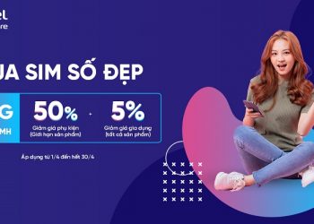 Mua SIM số đẹp tặng Combo PMH giảm giá 50% phụ kiện, 5% sản phẩm gia dụng