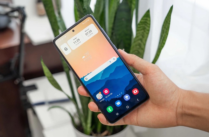 Galaxy A53 5G chạy Android 12 giao diện One UI 4.1