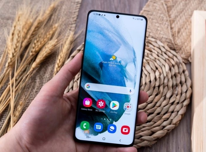 Màn hình điện thoại Samsung cho hình ảnh sống động