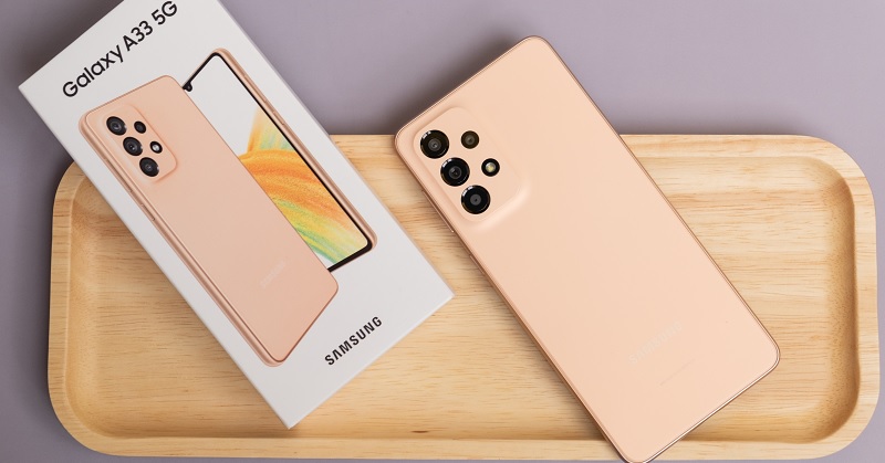 Trên tay và trải nghiệm nhanh Galaxy A33 5G – Thiết kế sang, màu sắc mới mẻ, nhiều tính năng “xịn”