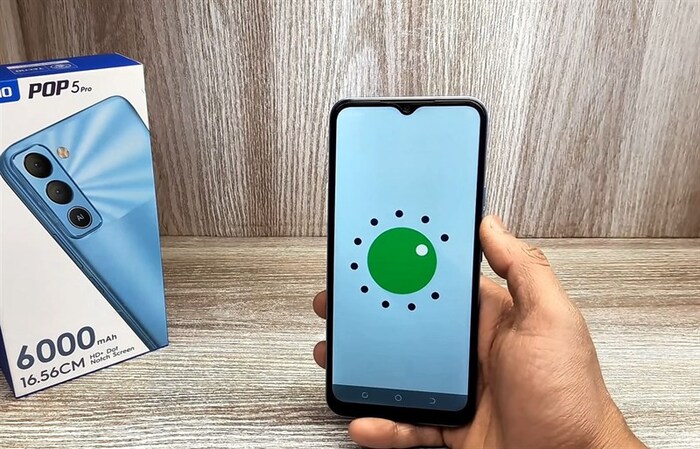 Tecno POP 5 Pro còn sử dụng giao diện HiOS 7.6 dựa trên hệ điều hành Android 11