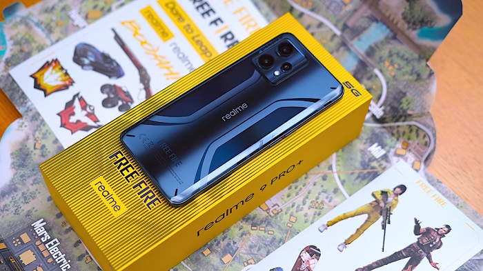 Trên tay Realme 9 Pro+ phiên bản Free Fire