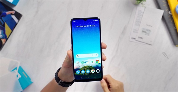 Màn hình dạng giọt nước cho tỷ lệ màn hình trên thân máy đạt tới 90.7%