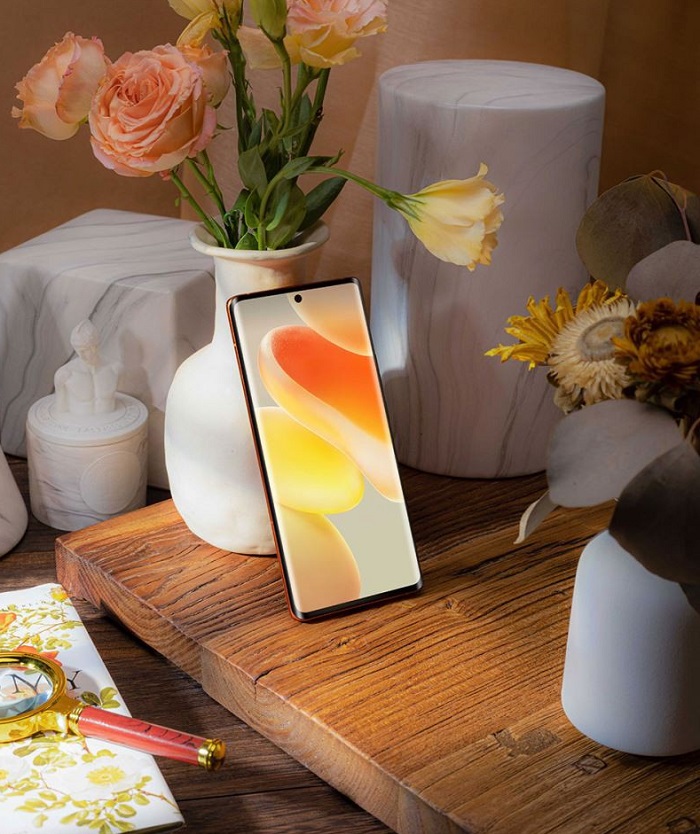 Màn hình vivo X80 Pro cong tràn viền sang 2 bên