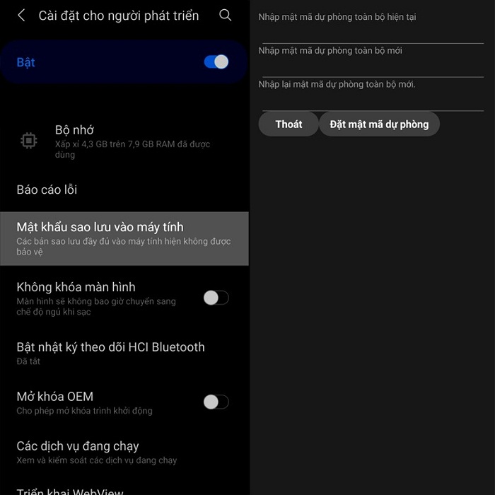 Tính năng này cho phép chuyển các mật khẩu trên điện thoại vào máy tính nhanh chóng