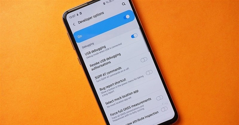 tùy chọn nhà phát triển Samsung