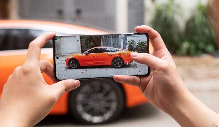 Giao diện camera trên Xiaomi 12 Pro