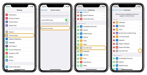Cách quét mã QR trên iPhone
