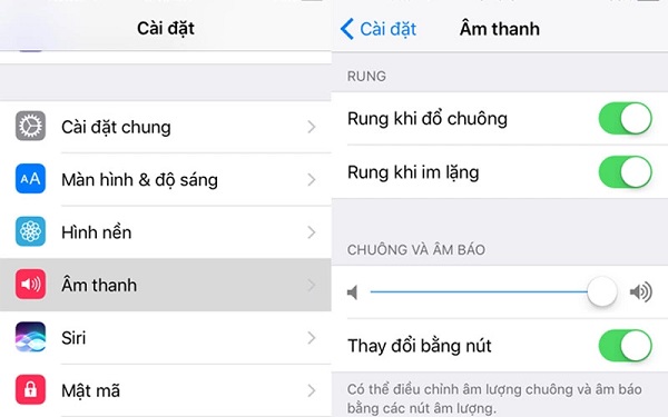 Cách tăng âm lượng chuông báo thức iphone
