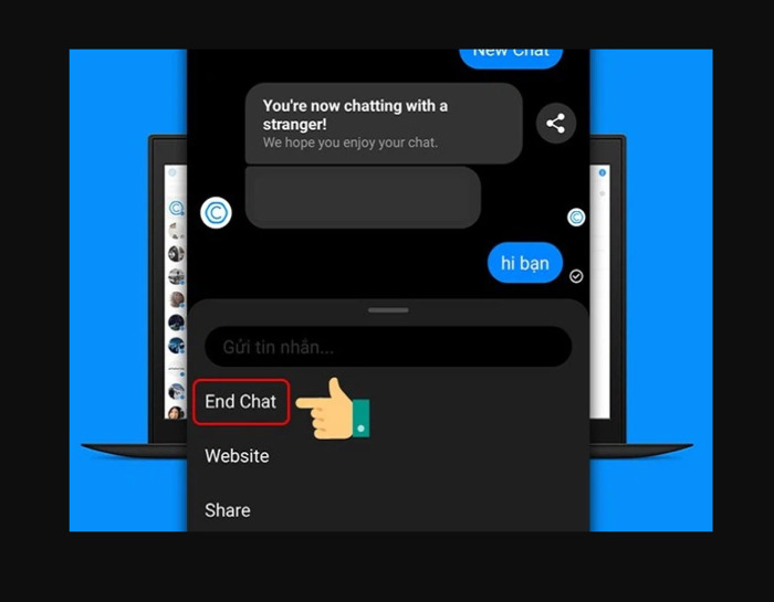 Kết thúc trò chuyện dễ dàng