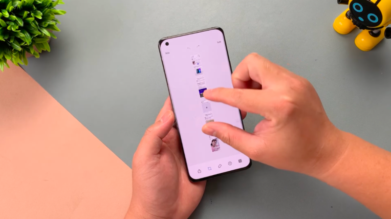 Chụp ảnh màn hình điện thoại Xiaomi kéo dài bước 3