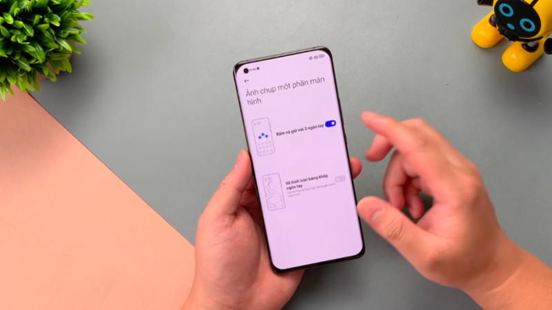 Chụp ảnh một phần màn hình điện thoại Xiaomi bước 2