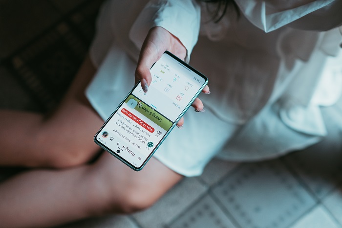 Galaxy A73 5G còn được trang bị viên pin 5000mAh cùng sạc nhanh 25W