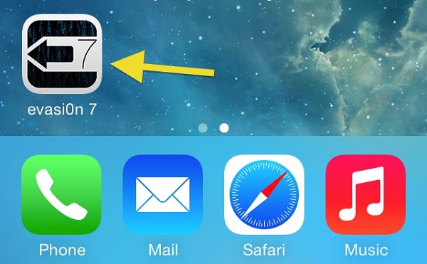 Ứng dụng Evasi0n