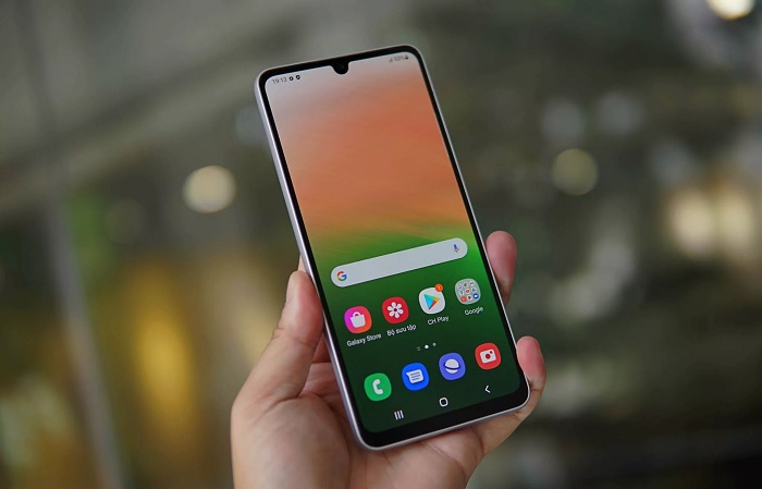 Màn hình của Galaxy A33 5G thực sự rất đẹp về thiết kế cũng như hiệu suất