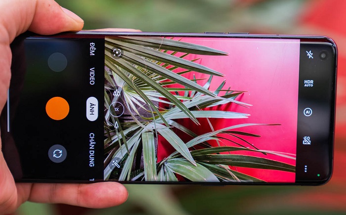 Giao diện camera của OPPO Find X5 Pro