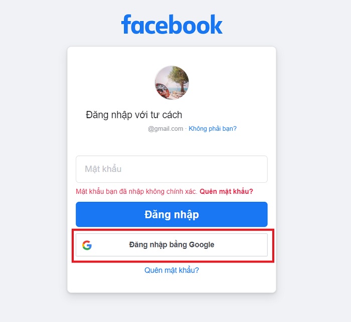 Đăng nhập bằng Google