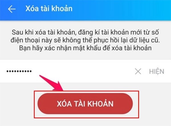 Cách khóa zalo người khác