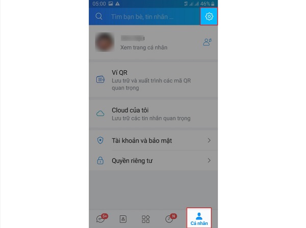 Cách khóa zalo người khác