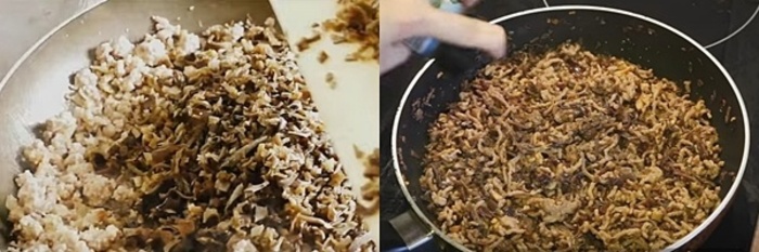 Xào chín phần nhân