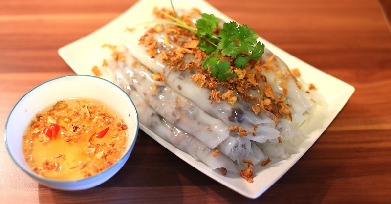 cách làm bánh cuốn bằng chảo chống dính