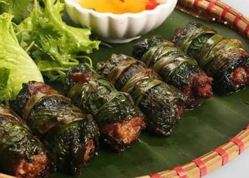 Cách làm chả lá lốt bằng nồi chiên không dầu