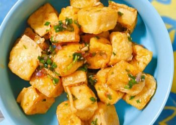 Hướng dẫn cách làm đậu hũ non sốt cay bằng nồi chiên không dầu thơm ngon cực hấp dẫn