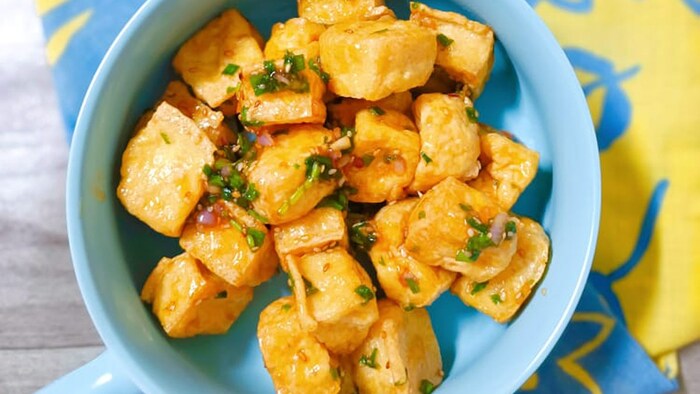 Đậu hũ non sốt cay món ăn cực đưa cơm