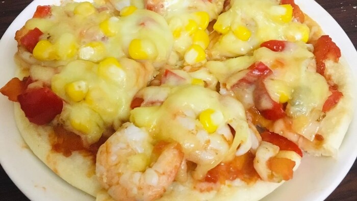 Cách làm pizza hải sản bằng chảo chống dính