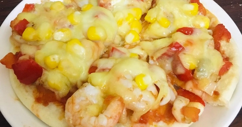 Cách làm pizza hải sản bằng chảo chống dính giàu dinh dưỡng, thơm ngon khó cưỡng