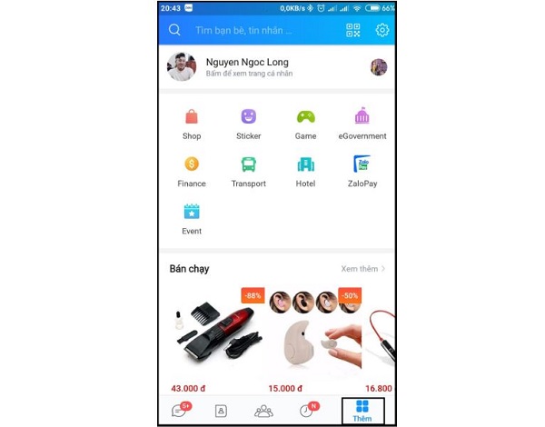 Cách mở khoá tài khoản zalo