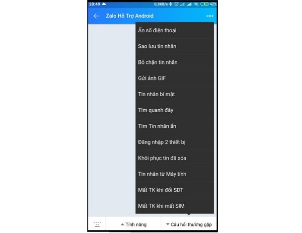 Cách mở khoá tài khoản zalo