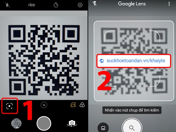 Cách quét mã QR bằng tính năng Google Lens