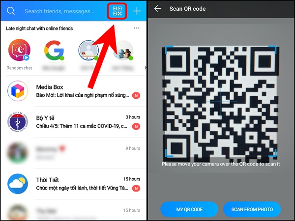 Cách quét mã qr trên Android