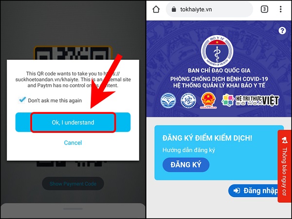 Cách quét mã qr trên Android