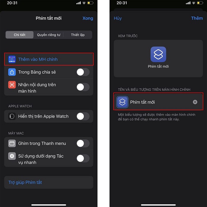 Chọn hình ảnh để thay đổi giao diện icon mới và đổi tên ứng dụng theo ý muốn