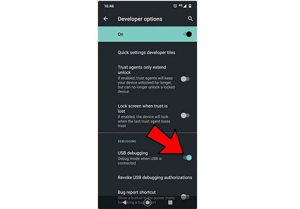Cách vào twrp samsung