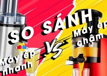 So sánh máy ép chậm và máy ép nhanh: Nên mua máy ép nào?