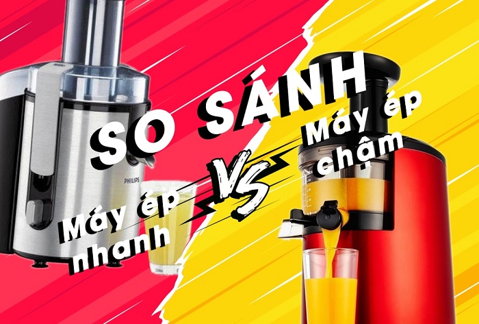 Chọn máy ép chậm hay máy ép nhanh?