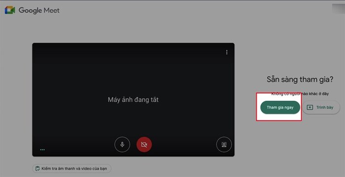Nhấn Tham gia ngay 