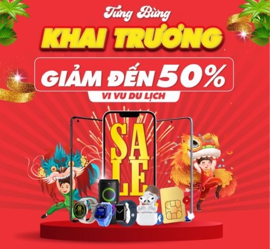 Smartphone, Phụ kiện, SIM số giảm đến 50% nhân dịp khai trương siêu thị mới Viettel Store tại Ninh Bình
